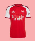 Arsenal FC 2026/27 Home Shirt in Red and White